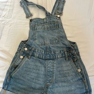 BDG Light Wash Denim Overalls